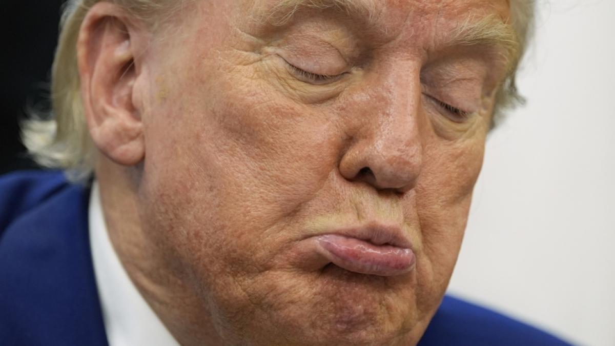 Eine Anti-Trump-Statue findet der US-Pr&auml;sident nat&uuml;rlich gar nicht gut. (Foto)