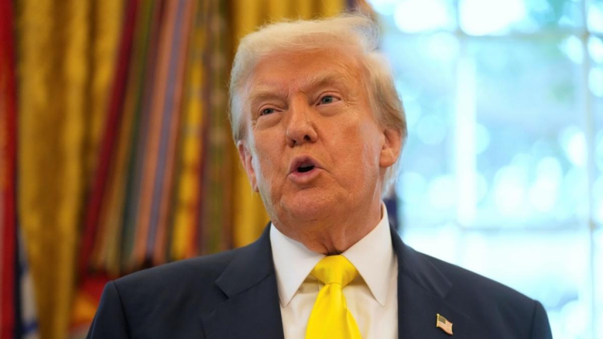 Donald Trump behauptet, einen Weltkrieg zwischen Russland und der Ukraine verhindert zu haben. (Foto)