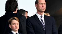 Zwei künftige Könige auf einem Foto: Eines Tages wird Prinz George seinen Vater Prinz William als Monarch beerben.