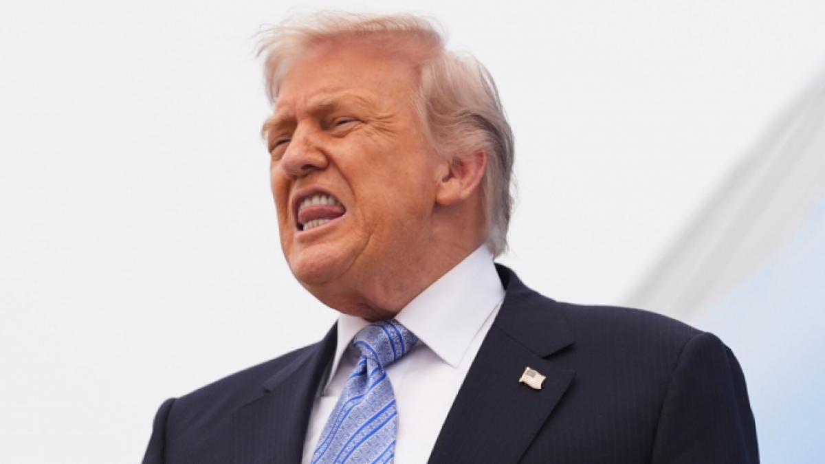 Donald Trump sieht sich mit einem musikalischen Exodus konfrontiert. (Foto)