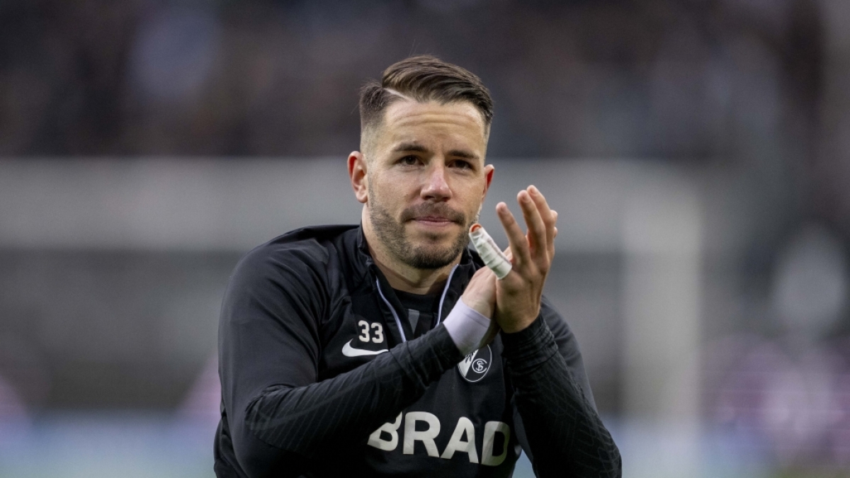 Freiburgs Christian G&uuml;nter in Aktion. (Foto)