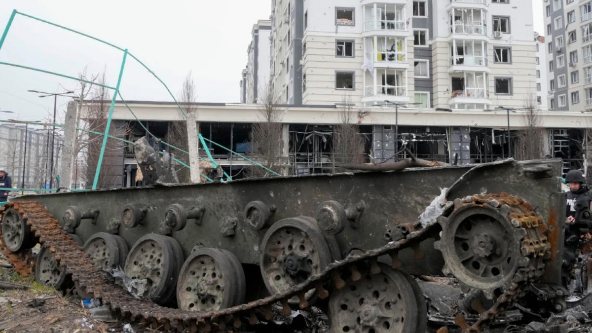 Russische Truppen sollen Sprengs&auml;tze in Butscha hinterlassen haben. (Foto)