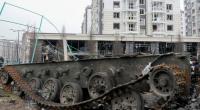 Russische Truppen sollen Sprengsätze in Butscha hinterlassen haben.