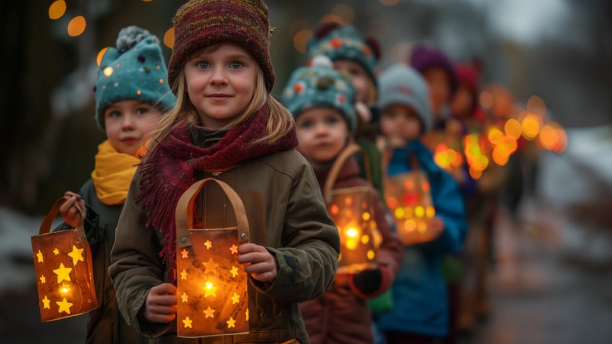 Laternen geh&ouml;ren zum Martinstag genauso dazu wie die traditionelle Gans. (Foto)