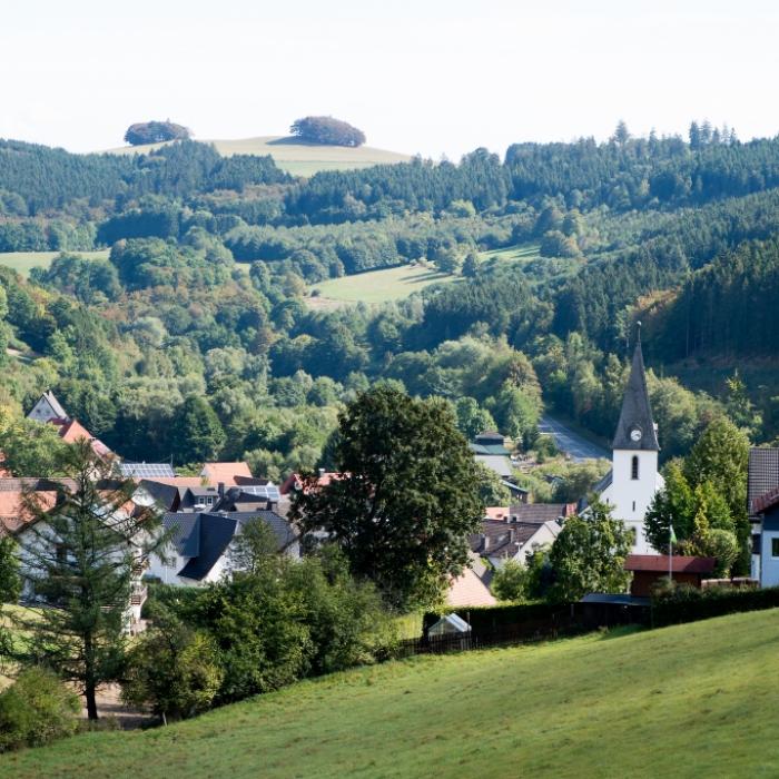 Ländliche Idylle im Hochsauerlandkreis