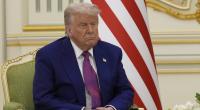 Donald Trump machte bei seinem Blitzbesuch im saudi-arabischen Riad keine allzu ausgeschlafene Figur.
