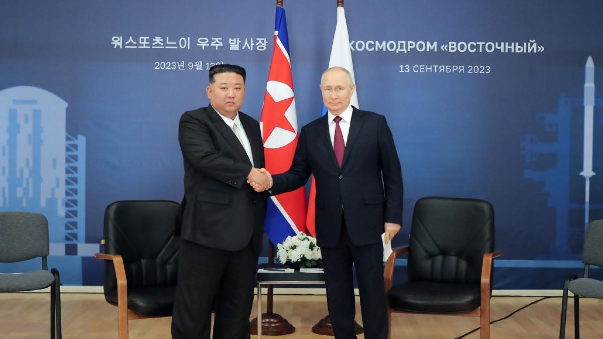 Nordkorea soll bereits 2.000 Container mit Waffen und Munition nach Russland geliefert haben. (Foto)