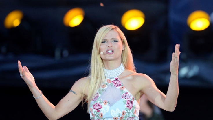 Michelle Hunziker präsentiert