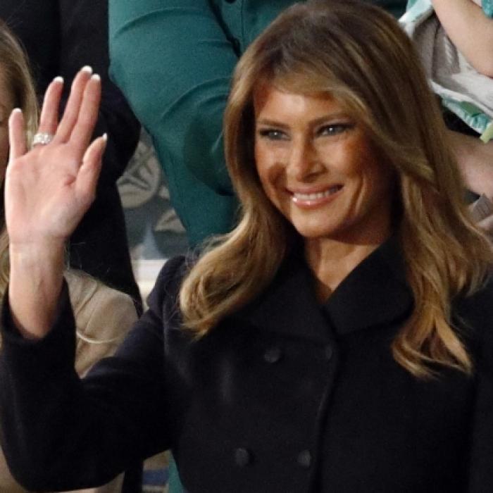 Längst getrennt und untergetaucht? Melania 