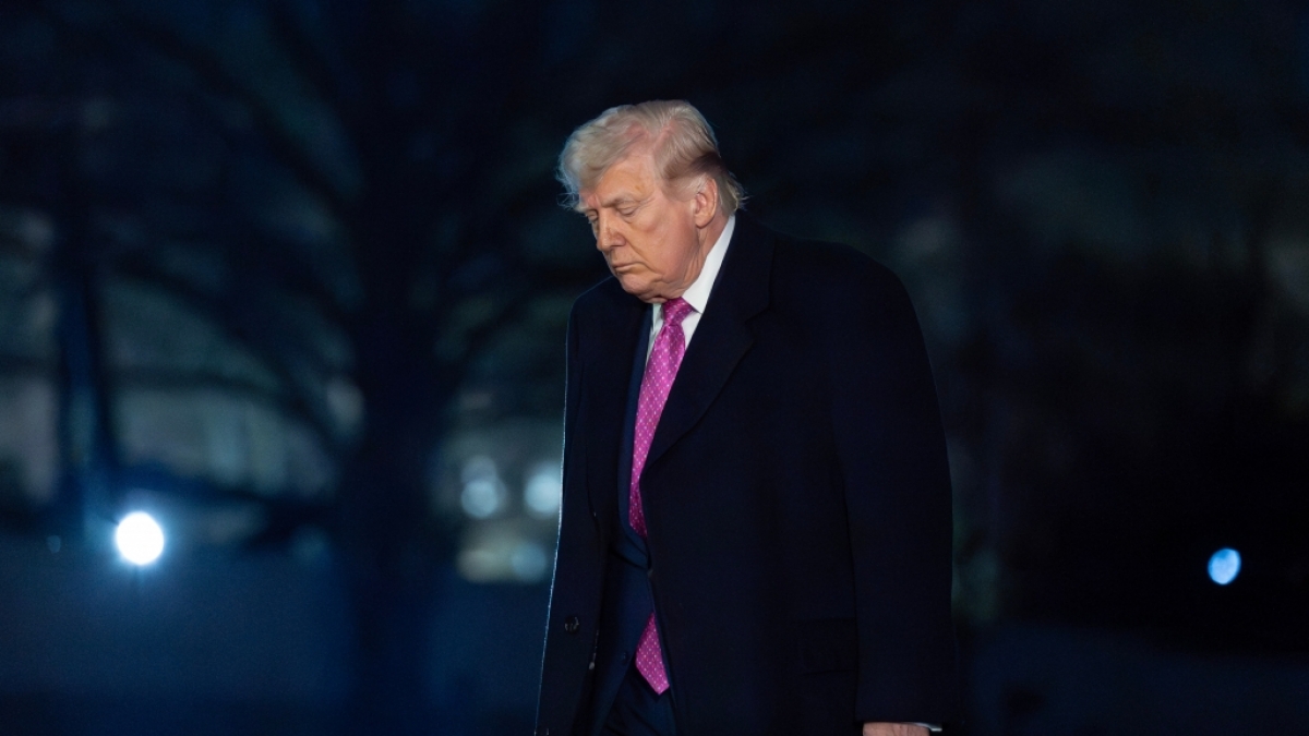 Donald Trumps Rede zum Iran-Konflikt hat einen massiven B&ouml;rseneinbruch ausgel&ouml;st. (Foto)