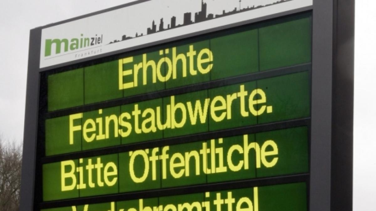 Luftqualit&auml;tsmessungen des UBA (Symbolbild). (Foto)