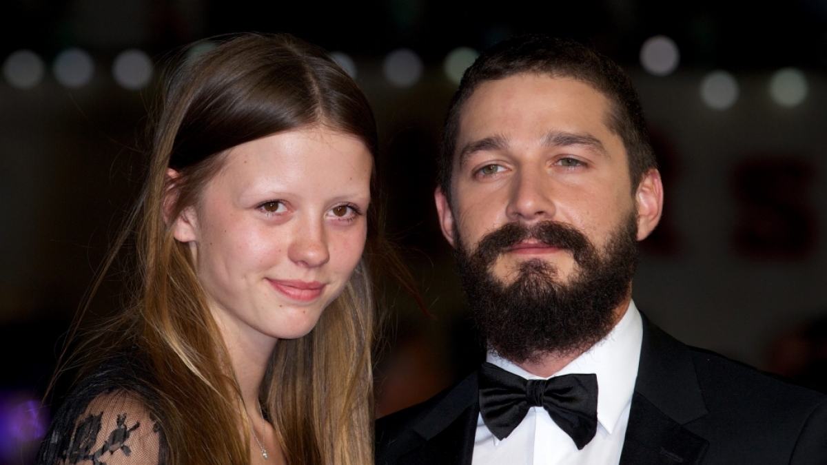 Shia LaBeouf und Mia Goth sind seit 2012 ein Paar. (Foto)