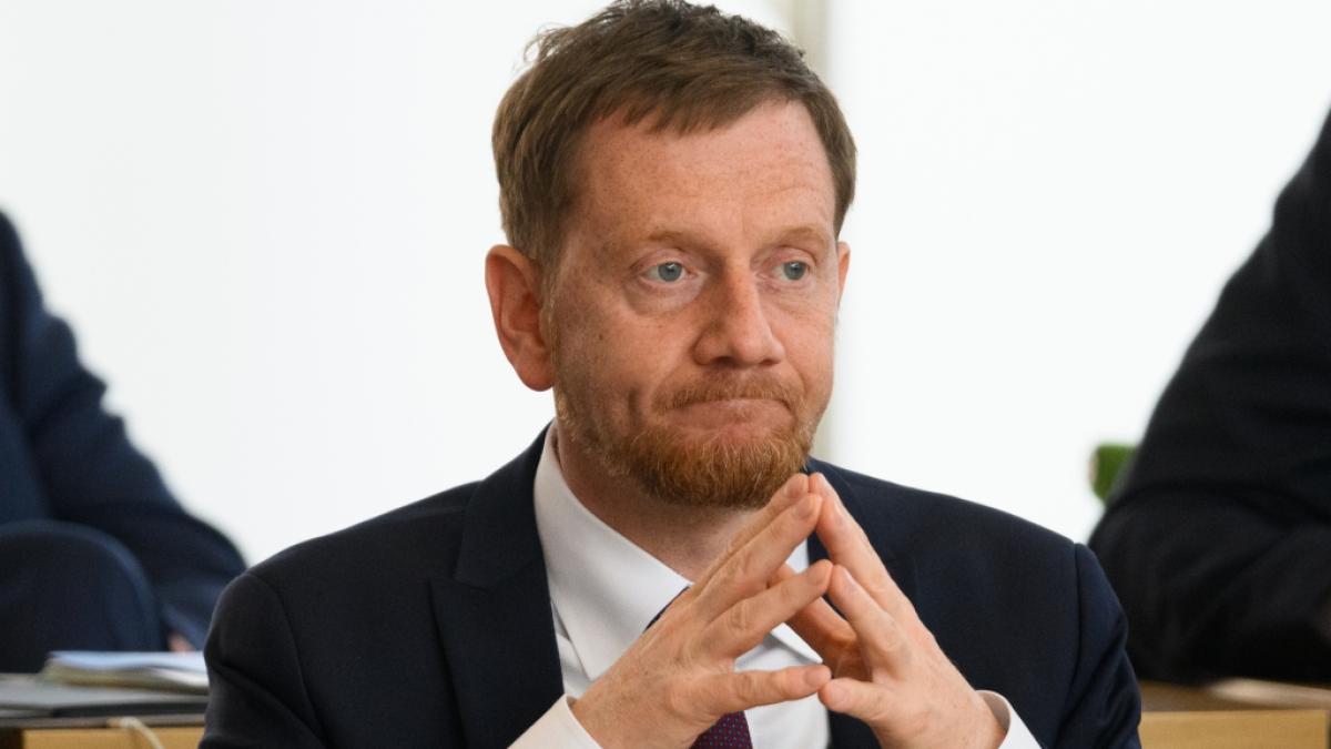 Michael Kretschmer sorgt mit seinen Ukraine-Aussagen f&uuml;r Emp&ouml;rung. (Foto)