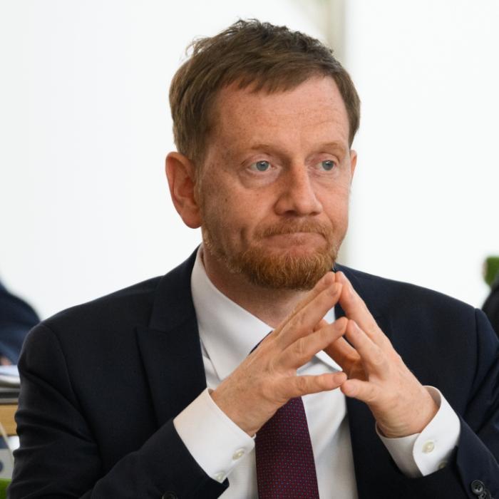 Sachsens Ministerpräsident Kretschmer als 