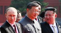 Wladimir Putin, Xi Jinping und Kim Jong Un 
