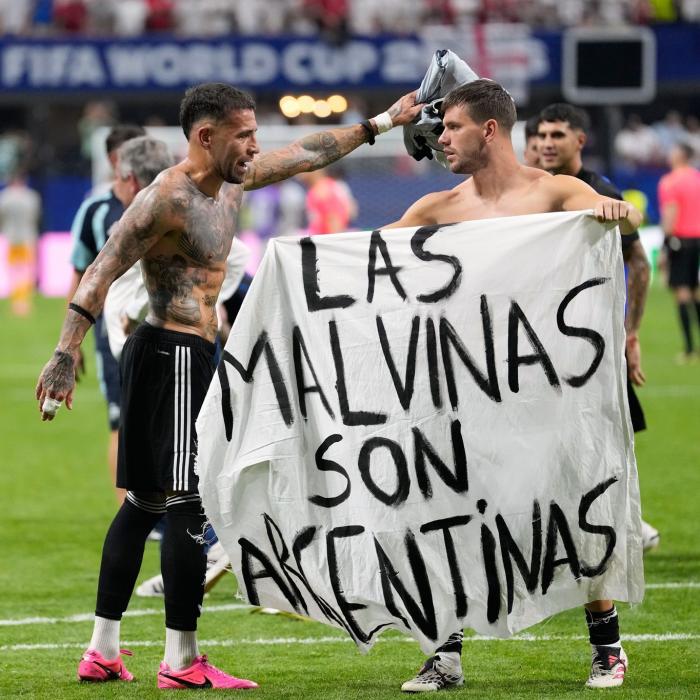 Argentinien provoziert mit Falkland-Banner - Ärger mit FIFA droht