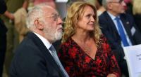 Dieter Hallervorden und Christiane Zander am 05. Juli 2016 in Berlin beim Sommerempfang anlässlich des 30-jährigen Jubiläums des Bundesfrauenministeriums.