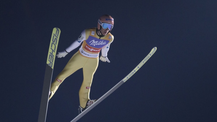 Skispringer Stefan Kraft aus Österreich.
