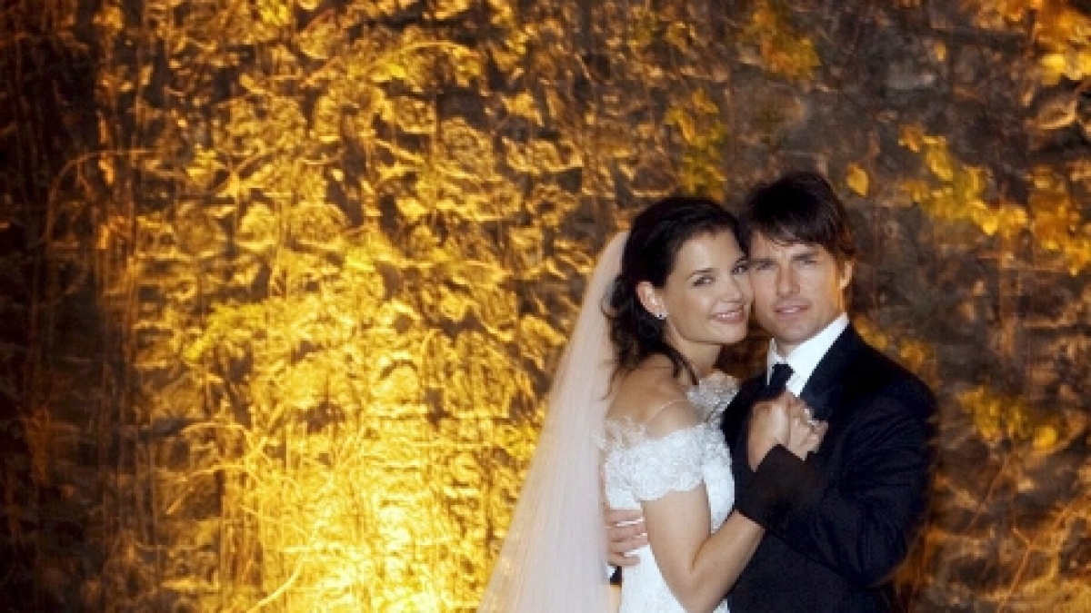 Katie Holmes und Tom Cruise. (Foto)