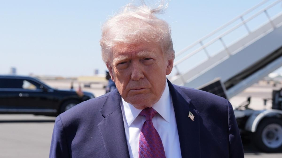 Nach seinem Jesus-Wirbel nahm Donald Trump jetzt einen vielsagenden Bibelvers in den Mund. (Foto)