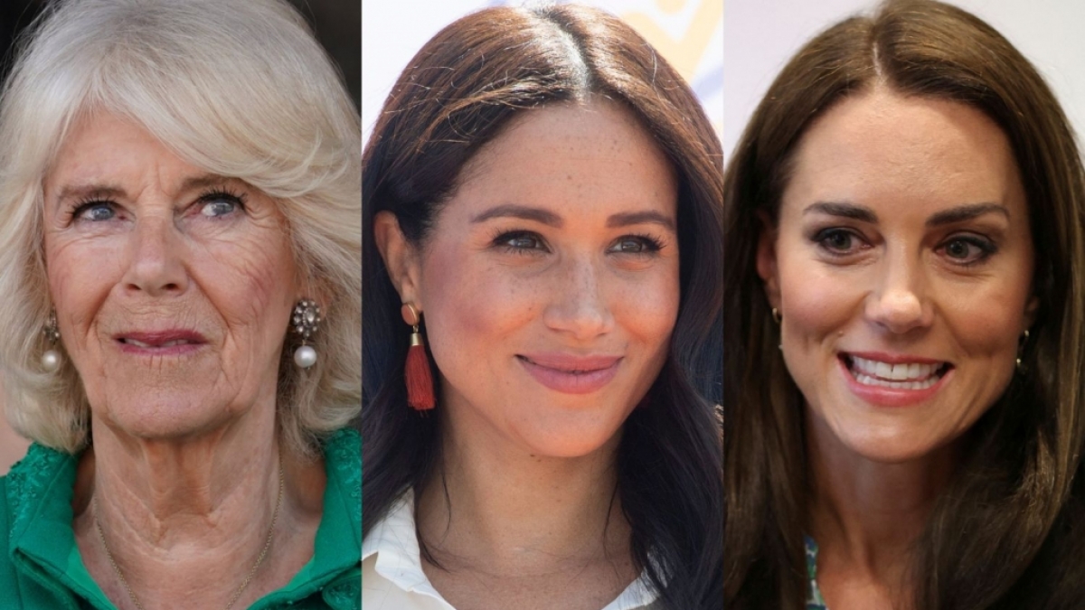 Sowohl K&ouml;nigin Camilla als auch Meghan Markle und Prinzessin Kate fanden sich dieser Tage in den Top-Schlagzeilen der Royals-News wieder. (Foto)
