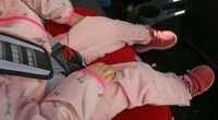 Die kleine Joselyn war noch angeschnallt, als man sie tot im Auto auffand.