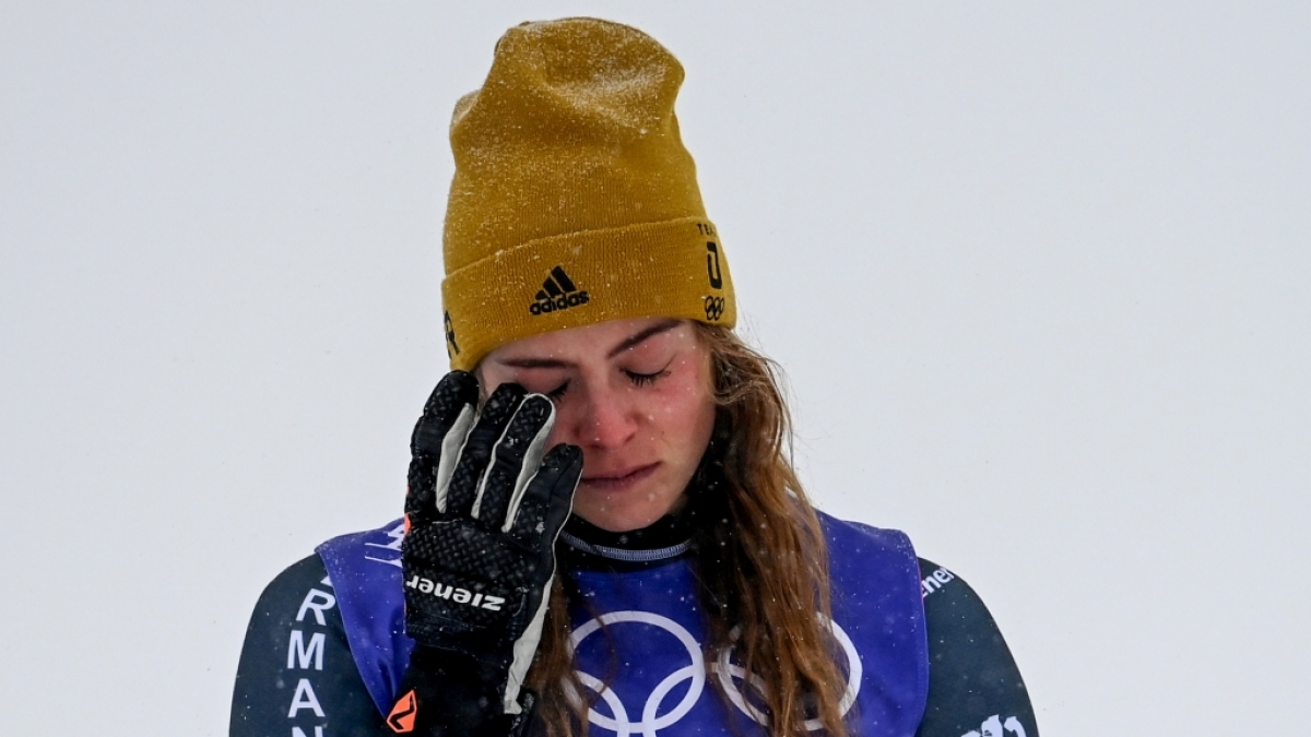 Daniela Maier muss ihre Olympia-Medaille wieder abgeben. (Foto)
