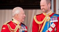 Prinz William (Foto, r.) hat sich in einem Podcast über König Charles geäußert.