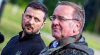 Ukraine-Präsident Wolodymyr Selenskyj (l.) will den Krieg gegen Russland so schnell wie möglich gewinnen. Hinter den Kulissen von Boris Pistorius' (r.) Verteidigungsministerium soll es Zweifel geben, dass dies möglich ist.