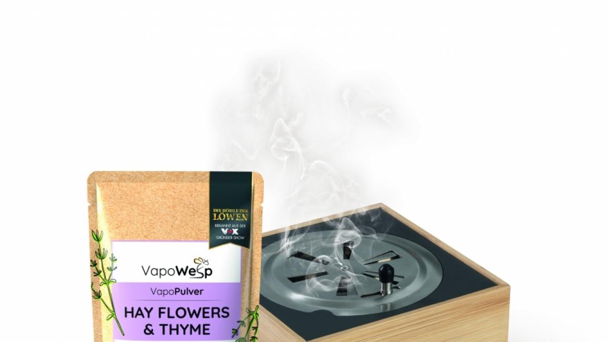 Die VapoWesp-R&auml;ucherbox soll Wespen vertreiben. (Foto)