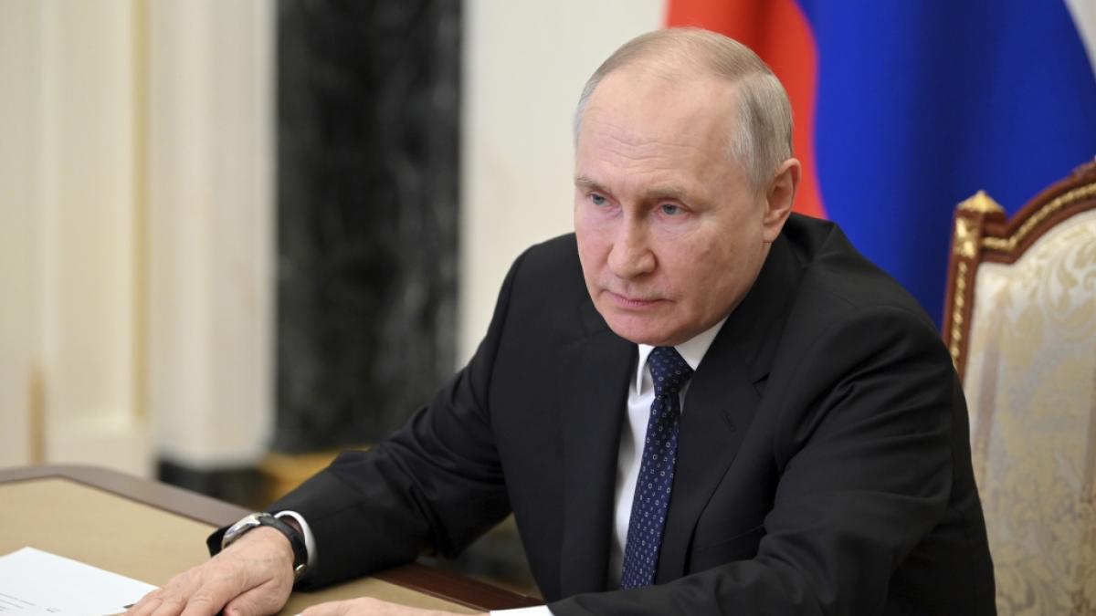 Wladimir Putin h&auml;lt an seinen Kriegspl&auml;nen in der Ukraine fest. (Foto)