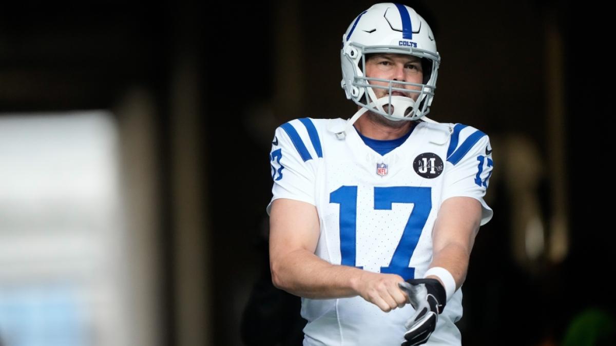 Der 44-j&auml;hrige Philip Rivers spielt f&uuml;r die Indianapolis Colts als Quarterback, am 14.12.2025. (Foto)
