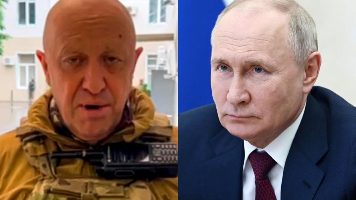 Nach der Revolte gegen die Milit&auml;rf&uuml;hrung wurde Jewgeni Prigoschin, Chef der S&ouml;ldertruppe Wagner, von Kreml-Chef Wladimir Putin empfangen. (Foto)