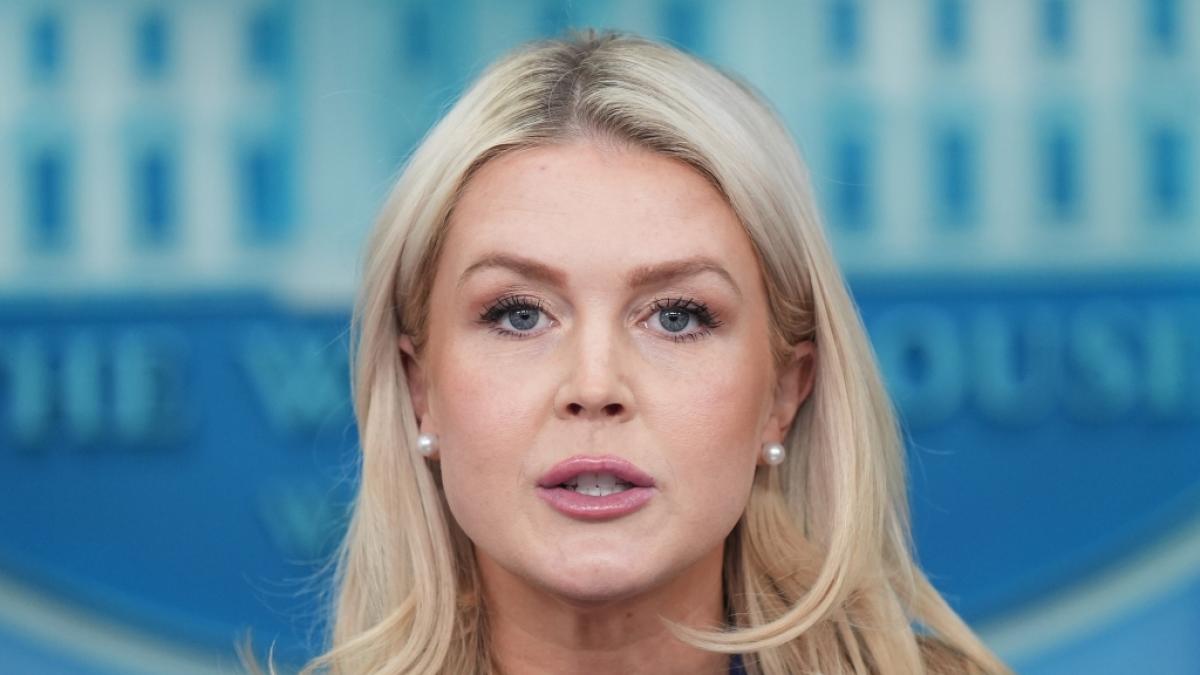 Karoline Leavitt warb f&uuml;r eine neue Verordnung von Trump, die Hindernisse f&uuml;r die Behandlung schwerer psychischer Erkrankungen abbauen soll. (Foto)
