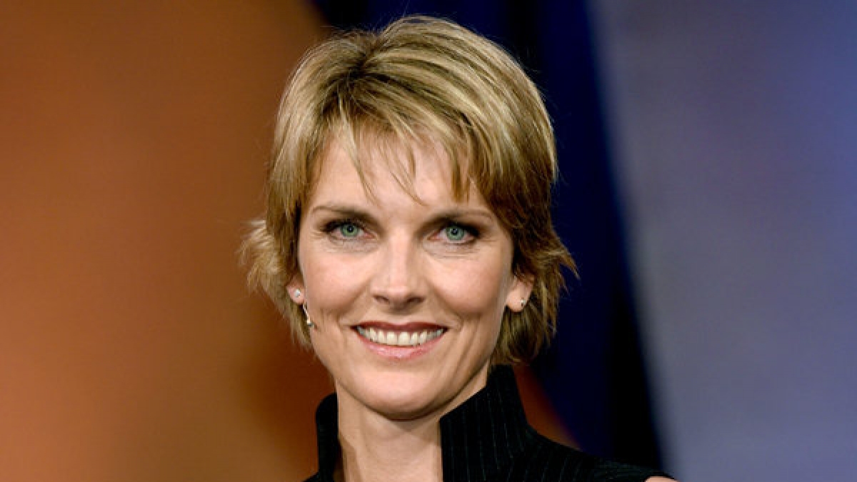 Marietta Slomka ist Vollblutjournalistin. (Foto)