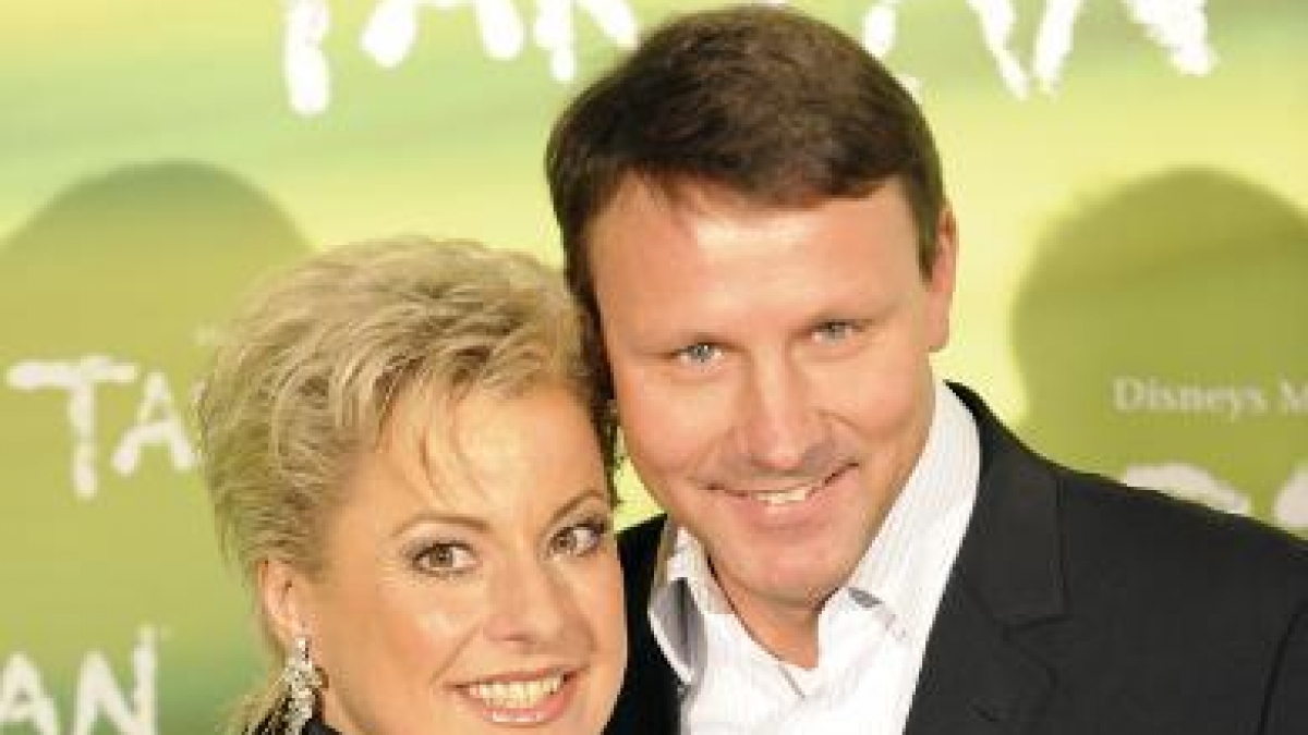 Ihr Fels in der Brandung: Ehemann Stefan Burmeister. (Foto)