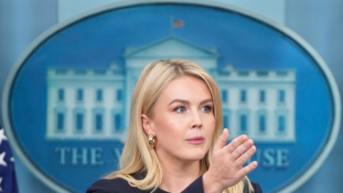 Ein Spiegelselfie von Karoline Leavitt sorgt f&uuml;r m&auml;chtig Wirbel im Netz. (Foto)