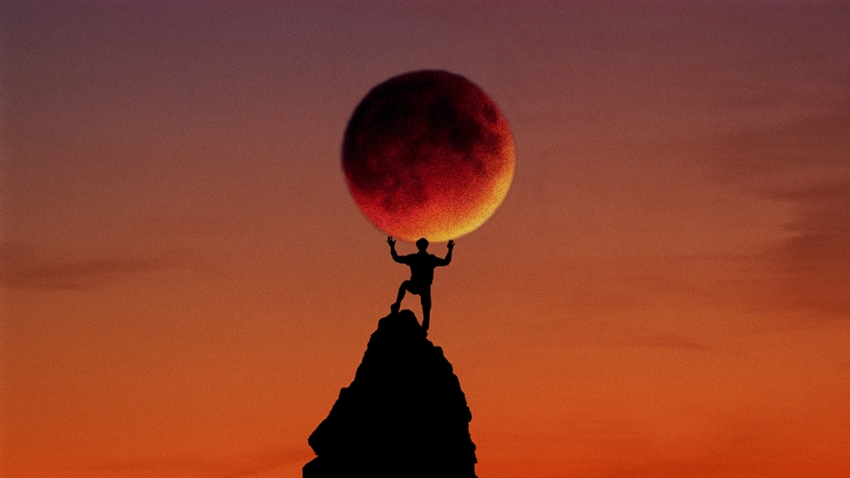Ist der Blutmond ein Vorbote der Apokalypse? (Foto)