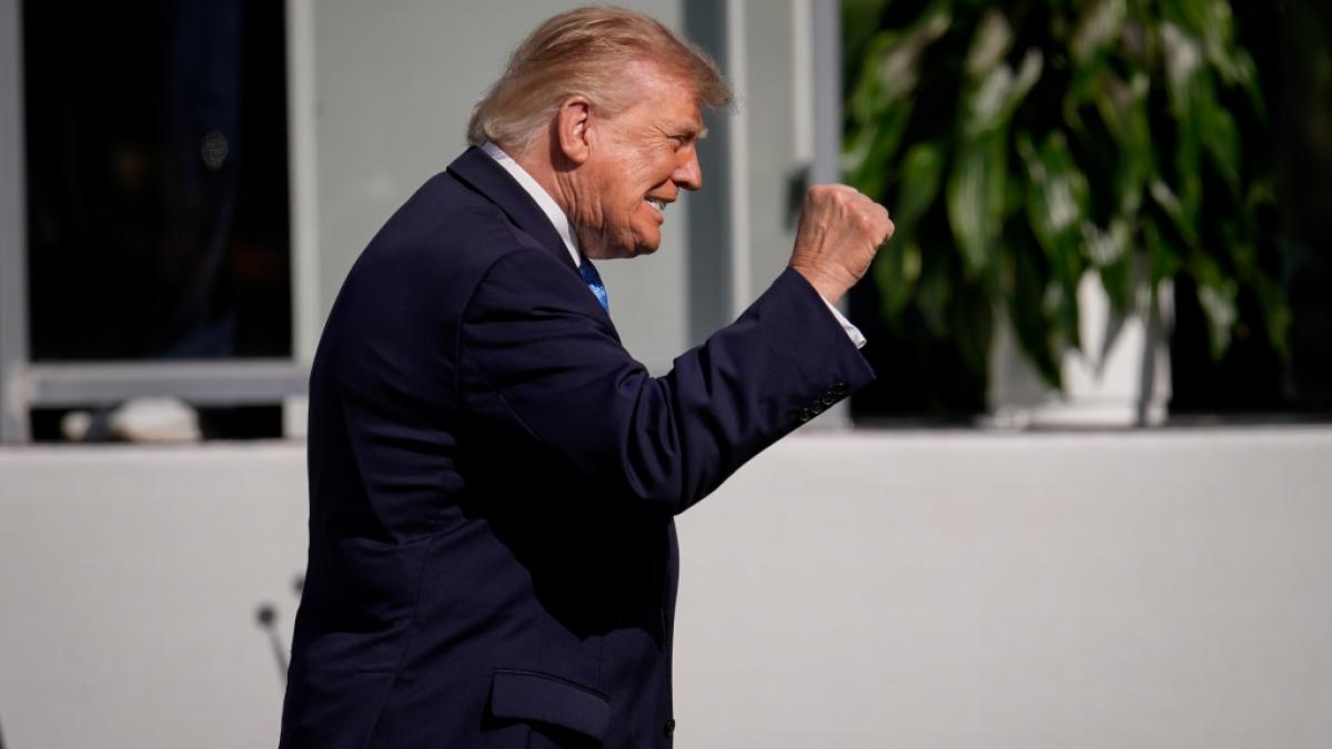 Trotz alarmierender Umfragewerte kurz vor den Zwischenwahlen strotzt Donald Trump nur so vor Selbstbewusstsein. (Foto)