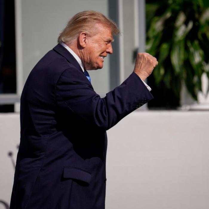 Trotz alarmierender Umfragewerte kurz vor den Zwischenwahlen strotzt Donald Trump nur so vor Selbstbewusstsein.