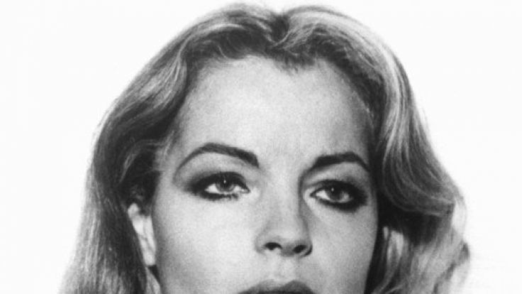Die österreichische Schauspielerin Romy Schneider in einer Szene des Films