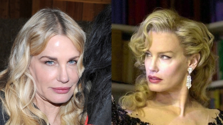 2000 sah Daryl Hannah im Alter von 40 Jahren noch aus wie aus dem Ei gepellt (rechts). In der Zwischenzeit war sie wohl etwas zu oft beim Schönheits-Doc.