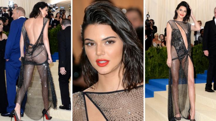 Darf es etwas weniger Stoff sein? Kendall Jenner bei der Met Gala.