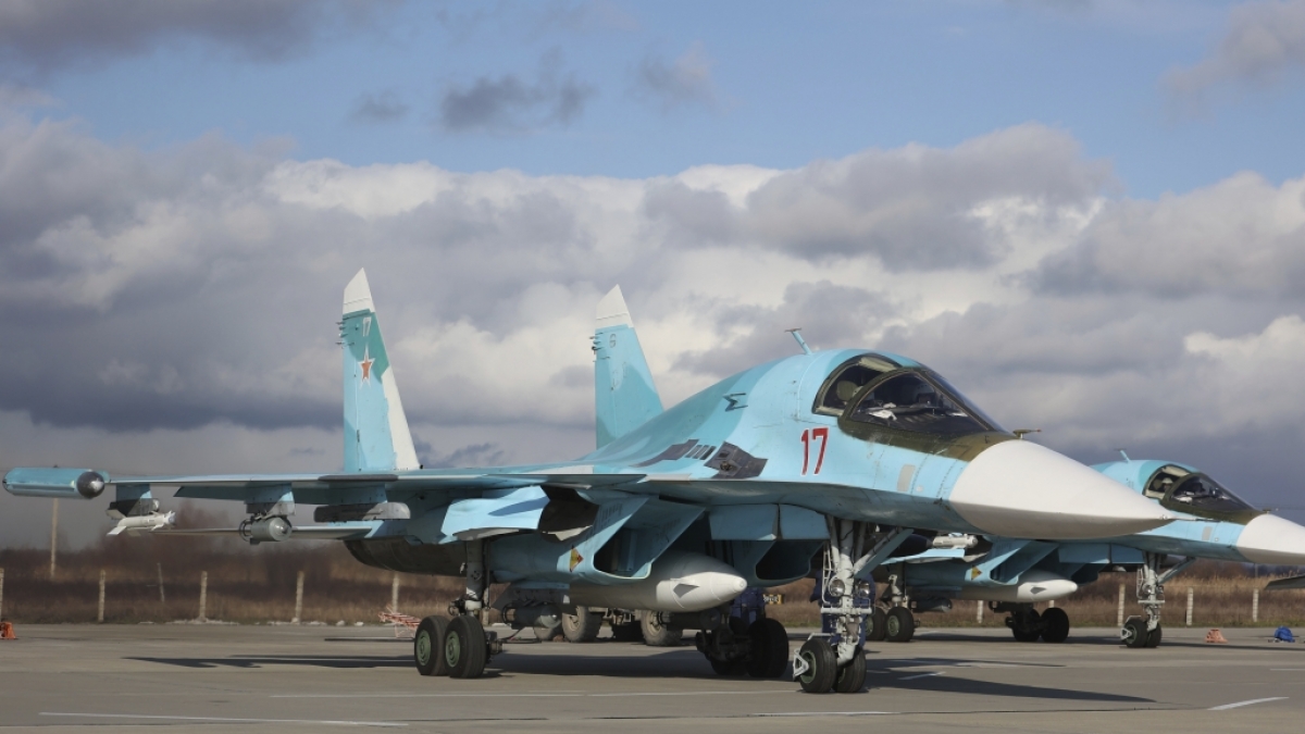 Wladimir Putin lobte die russische Luftwaffe, w&auml;hrend sie Verluste verzeichnete. (Foto)