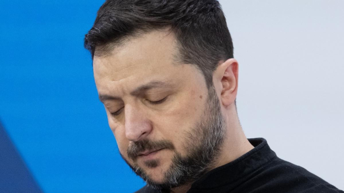 Der ukrainische Pr&auml;sident&nbsp;Wolodymyr Selenskyj bietet &uuml;berraschend im Tausch gegen einen Nato-Beitritt seinen R&uuml;cktritt an. (Foto)