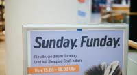 „Sunday. Funday., Für alle, die diesen Sonntag Lust auf Shopping-Spaß haben.