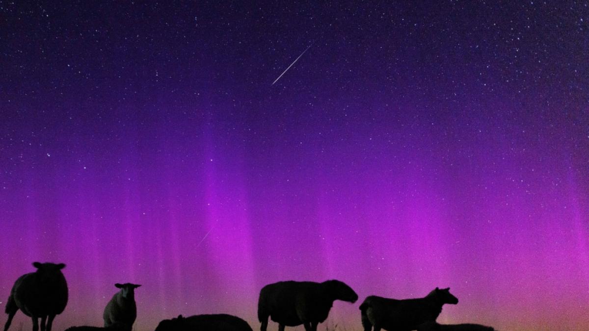 Sind am Wochenende erneut Polarlichter &uuml;ber Deutschland zu sehen? (Foto)