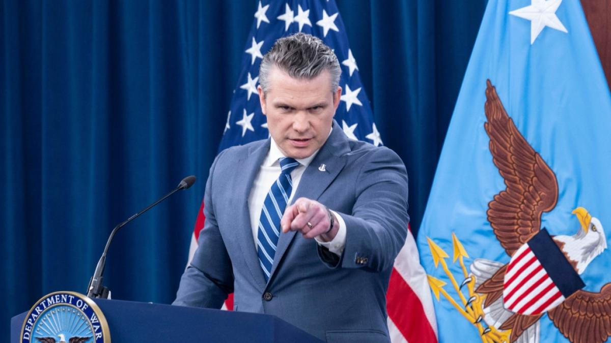 Pete Hegseth zitierte w&auml;hrend eines Gebets im Pentagon aus dem Film "Pulp Fiction". (Foto)