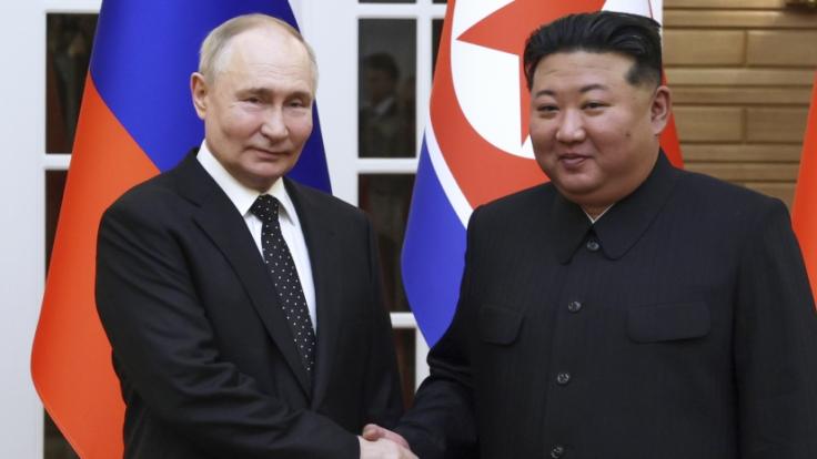 Wladimir Putin und Kim Jong Un haben eine strategische Partnerschaft vereinbart.