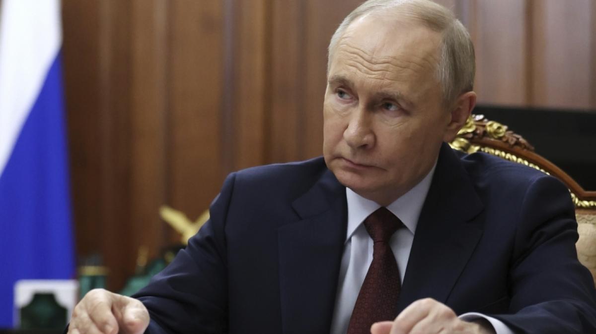 Wladimir Putin k&ouml;nnte 2000 Drohnen mit einem Mal starten lassen. (Foto)
